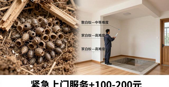 灭杀白蚁价格_专业灭白蚁一次多少钱_灭白蚁价格